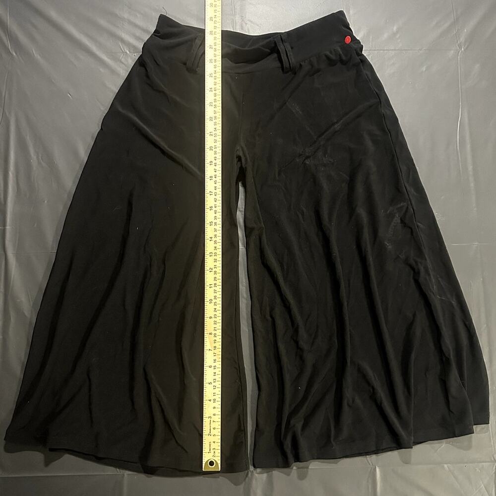 Cato Black Wide Leg Palazzo Pants Womens Size S High Rise Flowy